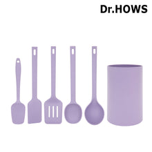 Load image into Gallery viewer, Dr.HOWS Daily Kitchen Tools 6pcs Set Purple
