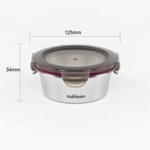 Load image into Gallery viewer, Cuitisan Flora Stainless Microwave-safe Lunch Box - Round 300ml
