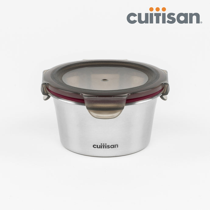 Cuitisan Flora Stainless Microwave-safe Lunch Box - Round 410ml