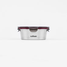 Load image into Gallery viewer, Cuitisan Flora Stainless Microwave-safe Lunch Box - Round 640ml
