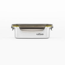 Load image into Gallery viewer, Cuitisan Signature Stainless Microwave-safe Lunch Box - Rectangle 350ml
