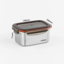 Load image into Gallery viewer, Cuitisan Signature Stainless Microwave-safe Lunch Box - Rectangle 530ml
