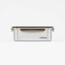 Load image into Gallery viewer, Cuitisan Signature Stainless Microwave-safe Lunch Box - Rectangle 1400ml
