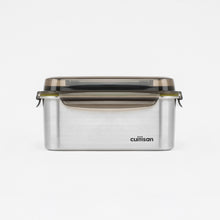 Load image into Gallery viewer, Cuitisan Signature Stainless Microwave-safe Lunch Box - Rectangle with Handle 3300ml
