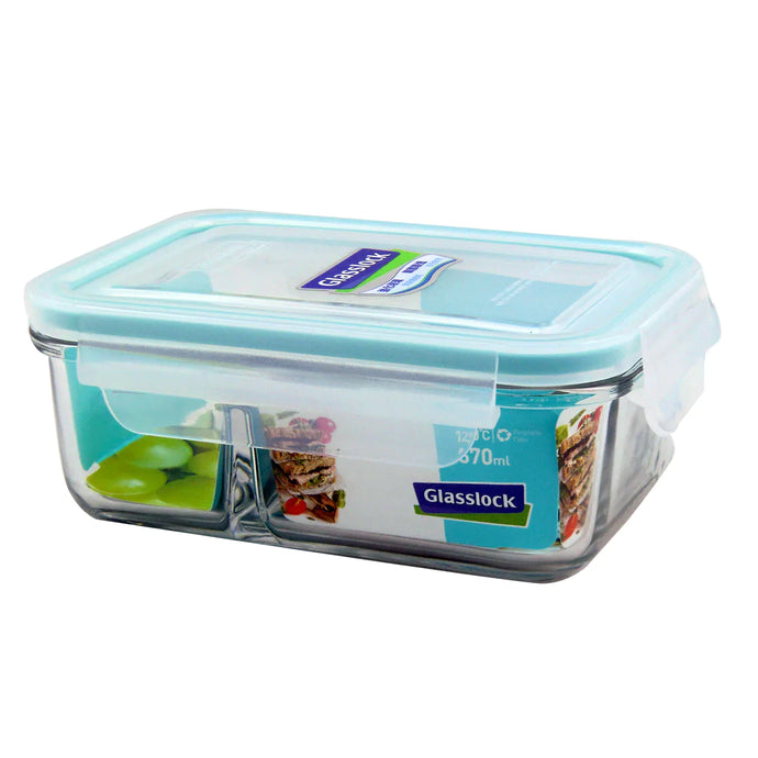 Glasslock Rectangular Food Container Divider 670ml