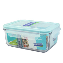 Load image into Gallery viewer, Glasslock Rectangular Food Container Divider 1000ml
